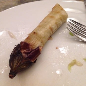 Glowbal - Just an interestingly plated piece of Japanese eggplant... - Canadian (New) Near Me - Vancouver, British Columbia
