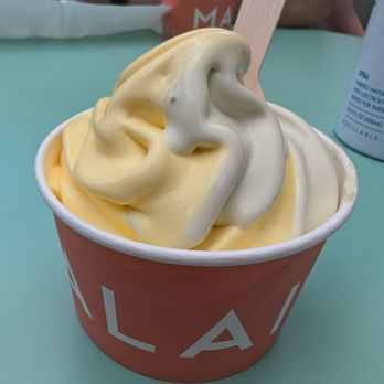 Malai - Pistachio saffron swirl - Ice Cream & Frozen Yogurt Near Me - Washington, DC, District of Columbia Malai - Pistachio saffron swirl - Ice Cream & Frozen Yogurt Near Me - Washington, DC, District of Columbia