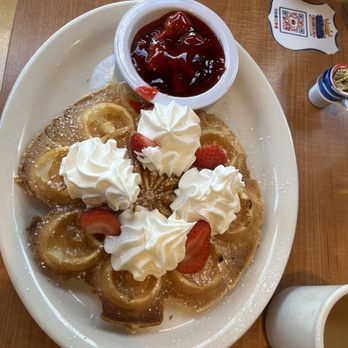 Stacks On Route 66 - Strawberries WAFFLE - American Near Me - Glendora, California Stacks On Route 66 - Strawberries WAFFLE - American Near Me - Glendora, California