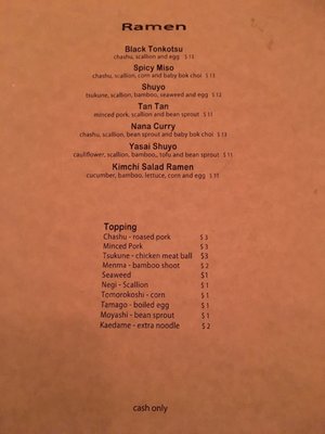 Menu photo 7 Nana Ramen Brooklyn, NY