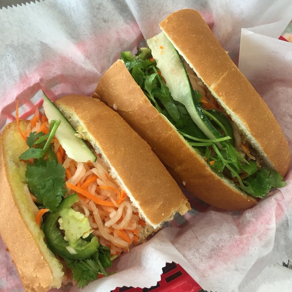 Le Bledo Eatery - Shredded chicken bahn-mi sandwich! - Vietnamese Near Me - Springfield, Virginia Le Bledo Eatery - Shredded chicken bahn-mi sandwich! - Vietnamese Near Me - Springfield, Virginia