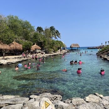 Xcaret Park - snorkeling area ~perfect for younger kids - Amusement Parks Near Me - Playa del Carmen, ROO