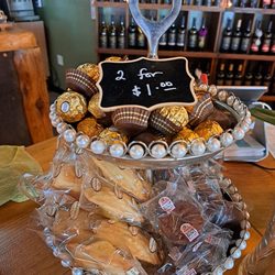 Nello Olivo Tasting Room, Camino - Sweet treats for sale. 2 for $1.