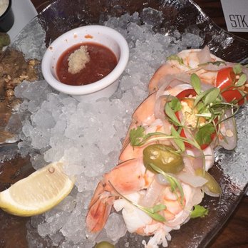 STK Steakhouse - Jalapeño Pickled Shrimp Cocktail - Bars Near Me - Washington, DC, District of Columbia STK Steakhouse - Jalapeño Pickled Shrimp Cocktail - Bars Near Me - Washington, DC, District of Columbia