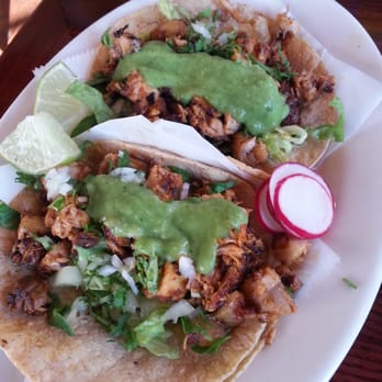 Nacho Macho Taco - tacos al pastor! Yum!! That green sauce is really good. - Mexican Near Me - Crown Heights, New York Nacho Macho Taco - tacos al pastor! Yum!! That green sauce is really good. - Mexican Near Me - Crown Heights, New York