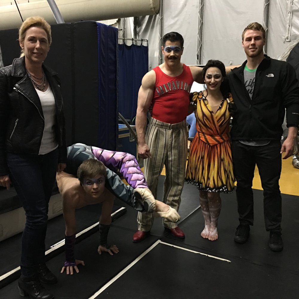 Cirque Du Soleil - LUZIA - Backstage tour - photo with performers - Performing Arts Near Me - San Jose, California Cirque Du Soleil - LUZIA - Backstage tour - photo with performers - Performing Arts Near Me - San Jose, California