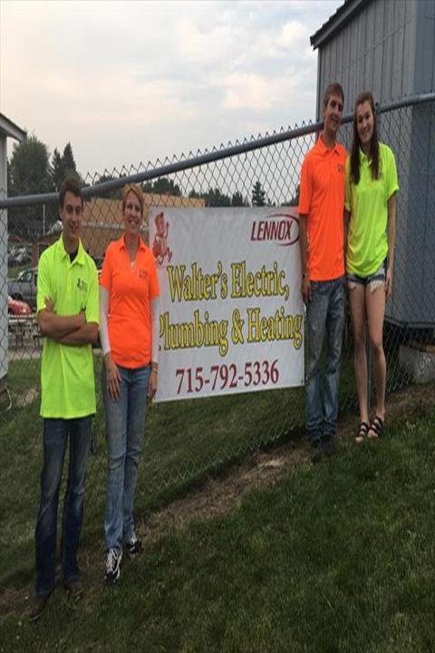 Slide of Walter's Electric, Plumbing, Heating & AC