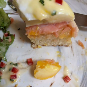 Sarabeth's West - Overcooked poached egg. Very disappointing for a popular item at a breakfast place - Breakfast & Brunch Near Me - New York, New York