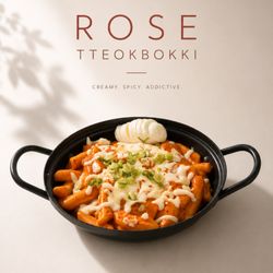 Yellow House Cafe  - Rose tteokbokki