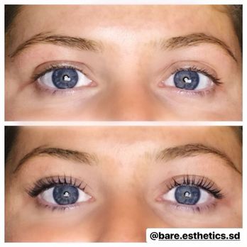 Bare Esthetics - Keratin Lash Treatment $95 - Sugaring Near Me - San Diego, California