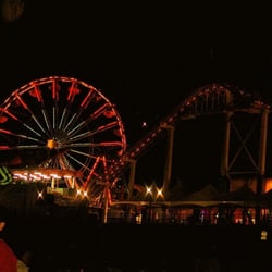 Summer Twilight Concerts at the Santa Monica Pier - Solar Powared Ferris Wheel