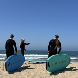 Corky Carroll's Surf School - Getting schooled by Patrick