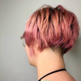 I wanted low maintenance and a long time in between cuts (I touch up my undercut at home) and she gave it to me! I wanted low maintenance and a long time in between cuts (I touch up my undercut at home) and she gave it to me!
