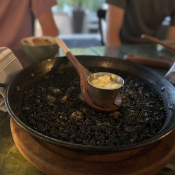 Mareva 1939 - Black Paella $42 - Spanish Near Me - Miami Beach, Florida