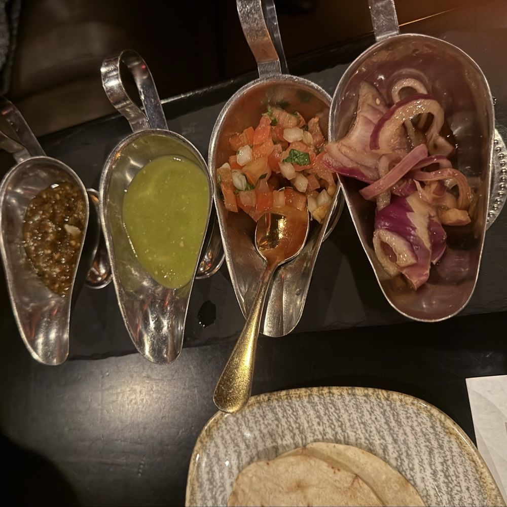 Cuerno Bravo Prime Steakhouse - The sauces/salsa - Steakhouses Near Me - Tacoma, Washington