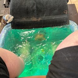 Bali Bar Nails & Spa - Foot soak.