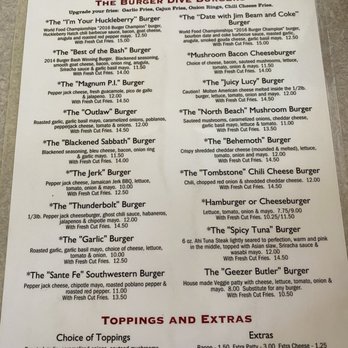 The Burger Dive - Burgers Near Me - Billings, Montana