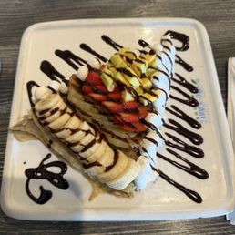 Mixed Mix Fruit Crepe Mixed Mix Fruit Crepe
