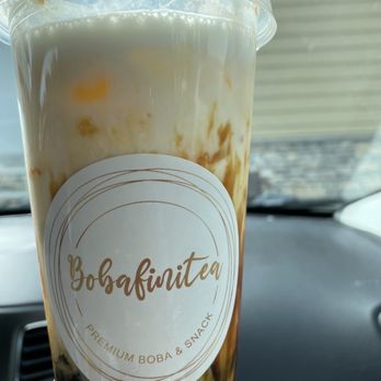 Bobafinitea - Creme Brulee Premium Brown Sugar Milk (BOBA Included) - Bubble Tea Near Me - Pleasanton, California Bobafinitea - Creme Brulee Premium Brown Sugar Milk (BOBA Included) - Bubble Tea Near Me - Pleasanton, California