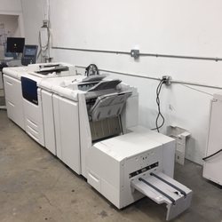 X-Digital - Xerox J75 Refurbished with workstation, fiery and mouse booklet maker light production finisher interface module, stapling, stacking
