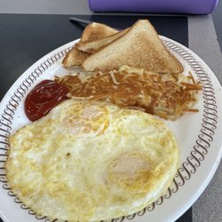 Waffle House - Eggs hash browns and toast