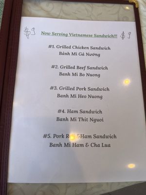 Menu photo 3 Pho VN Noodle Vallejo, CA