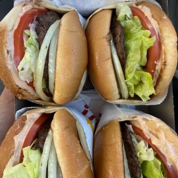 In-N-Out Burger - Delicious 4 x 4 Double Doubles! - Burgers Near Me - Azusa, California