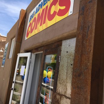 Big Adventure Comics - Front door - Comic Books Near Me - Santa Fe, New Mexico