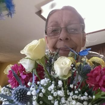 Flower Allie - Mom was happy with her surprise! It arrived as pictured online with very fresh vibrant flowers! - Florists Near Me - Fullerton, California