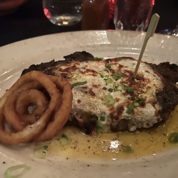 Three OAK Steakhouse - Prime Ribeye with blue cheese crust - Steakhouses Near Me - Easton, Pennsylvania Three OAK Steakhouse - Prime Ribeye with blue cheese crust - Steakhouses Near Me - Easton, Pennsylvania