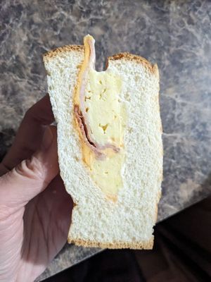 Oh K-Dog & Egg Toast by null
