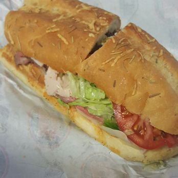 Jersey Mike's Subs - #9 Club Supreme with their new rosemary parmesan bread - Fast Food Near Me - Burien, Washington Jersey Mike's Subs - #9 Club Supreme with their new rosemary parmesan bread - Fast Food Near Me - Burien, Washington