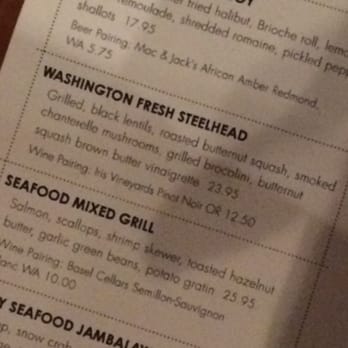 Cutters Crabhouse - Steelhead was AMAZING - Seafood Near Me - Seattle, Washington Cutters Crabhouse - Steelhead was AMAZING - Seafood Near Me - Seattle, Washington
