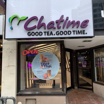 Chatime - Exterior shot - Bubble Tea Near Me - Toronto, Ontario