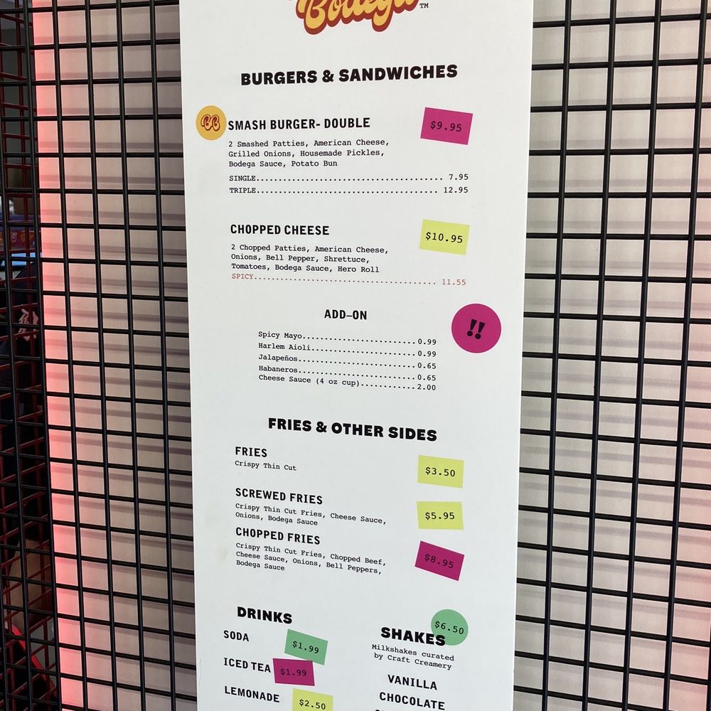 Burger Bodega - Menu - Burgers Near Me - Houston, Texas Burger Bodega - Menu - Burgers Near Me - Houston, Texas