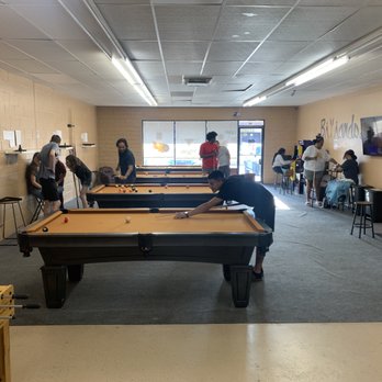 Billiards - people playing a game of pool - Pool Halls Near Me - Ridgecrest, California Billiards - people playing a game of pool - Pool Halls Near Me - Ridgecrest, California