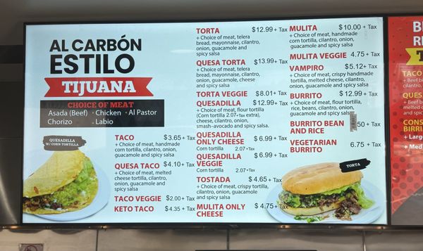Menu photo 4 Taqueria El Poblano Anaheim, CA