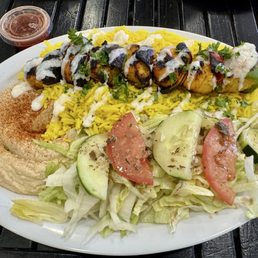 Shish Tawook Plate Shish Tawook Plate
