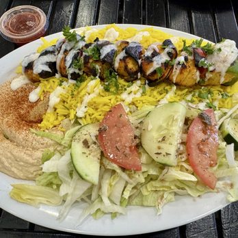 Shawarma House - Shish Tawook Plate - Mediterranean Near Me - San Diego, California Shawarma House - Shish Tawook Plate - Mediterranean Near Me - San Diego, California
