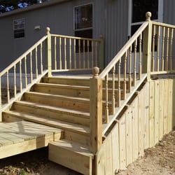 Mike's Remodeling and Handyman - Gorgeous deck with walk way