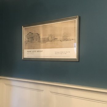 Art To Frames - Architectural print in my dining room - Framing Near Me - Brooklyn, New York