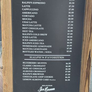 Ralph's Coffee - menu - Coffee & Tea Near Me - New York, New York Ralph's Coffee - menu - Coffee & Tea Near Me - New York, New York