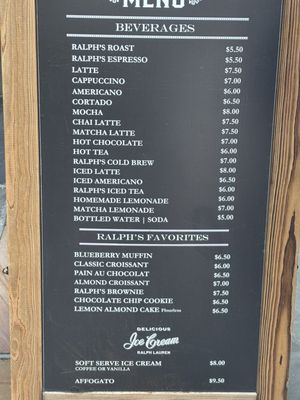 Menu photo 3 Ralph's Coffee New York, NY Menu photo 3 Ralph's Coffee New York, NY