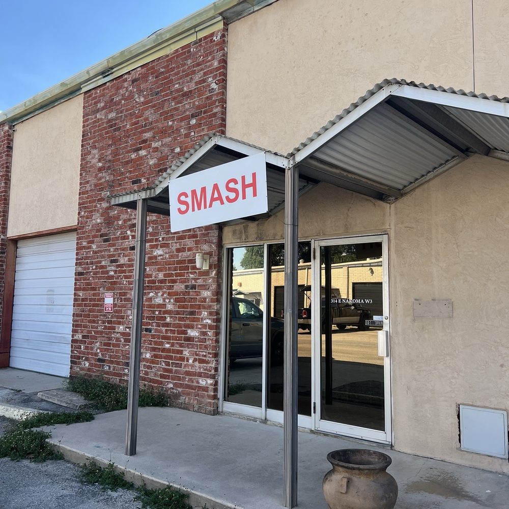Smash Society - Outside of the building they moved to 314 E Nakoma Dr - Team Building Activities Near Me - San Antonio, Texas Smash Society - Outside of the building they moved to 314 E Nakoma Dr - Team Building Activities Near Me - San Antonio, Texas