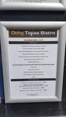 Menu photo 7 Ocho Tapas Bistro Portrush, CLR