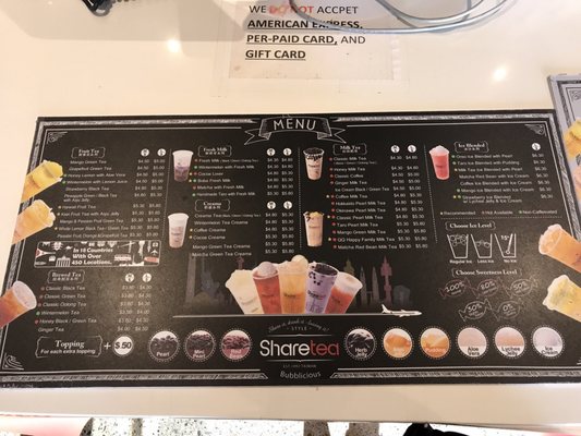 Menu photo 7 Sharetea Coquitlam, BC Menu photo 7 Sharetea Coquitlam, BC