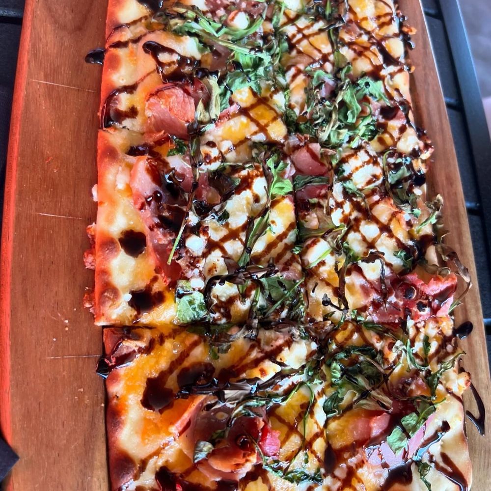 The Toasted Barrel - Prosciutto, feta and arugula flatbread - Whiskey Bars Near Me - Grants Pass, Oregon The Toasted Barrel - Prosciutto, feta and arugula flatbread - Whiskey Bars Near Me - Grants Pass, Oregon