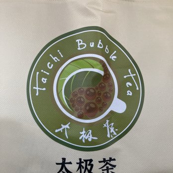 Taichi Bubble Tea - Super cute to go bag! - Bubble Tea Near Me - Frederick, Maryland