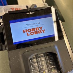 Hobby Lobby - No tap to pay