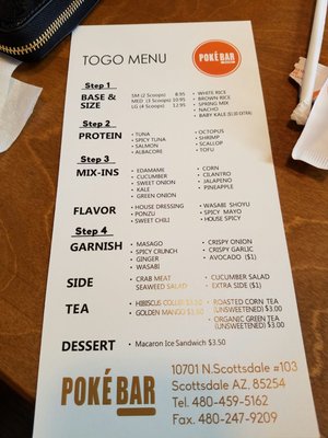 Menu photo 6 Poke Bar Scottsdale, AZ Menu photo 6 Poke Bar Scottsdale, AZ